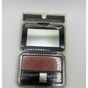 Revlon Naturally Glamorous Blush-On All-Day Cheekcolor ~ A Rose Is A Rouge~ RARE